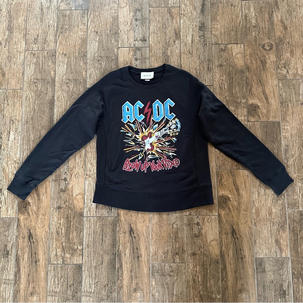 Gucci Graphic AC/DC Sweatshirt